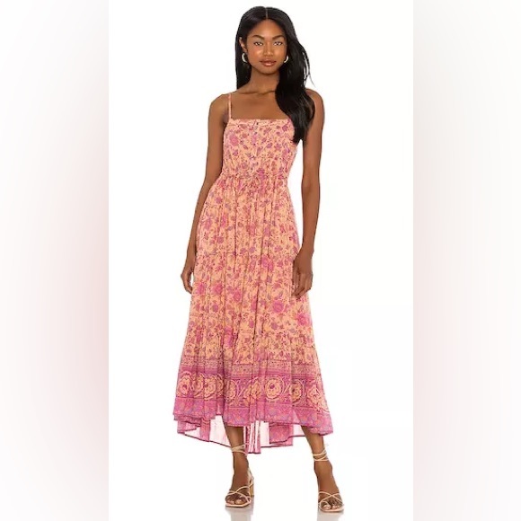 SPELL folk song maxi sundress - Picture 1 of 3
